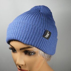 TRUE tag logo knit hat